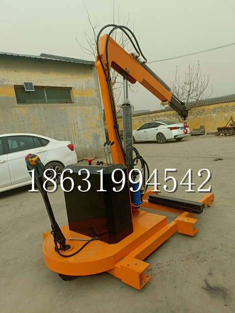 建水县自卸车厢随车吊 自制轮式四不像起重机 四驱平板吊 5吨 贵盛